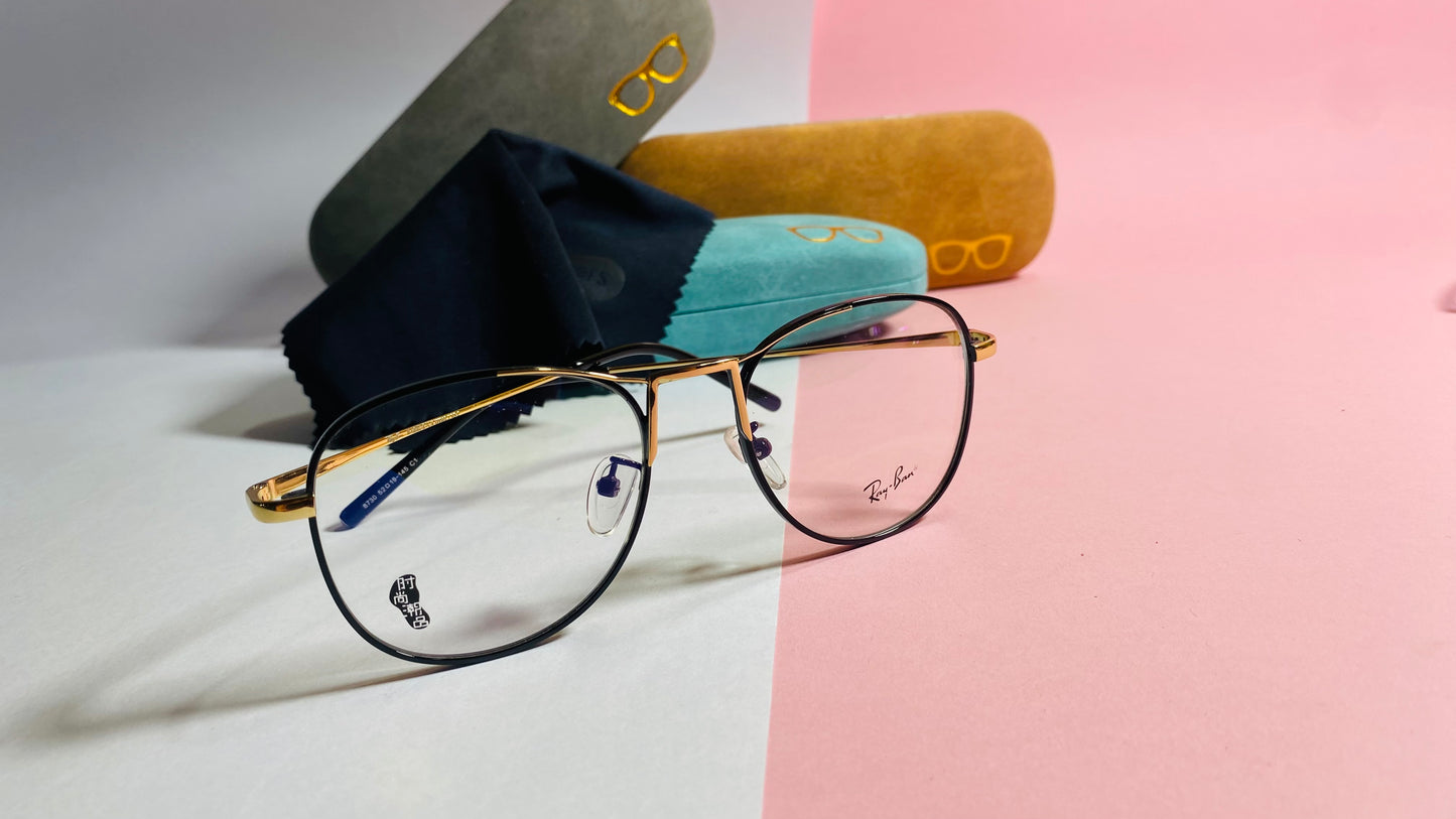 Ray‑Ban Classic Metal Eyeglasses – Stylish Optical Frames